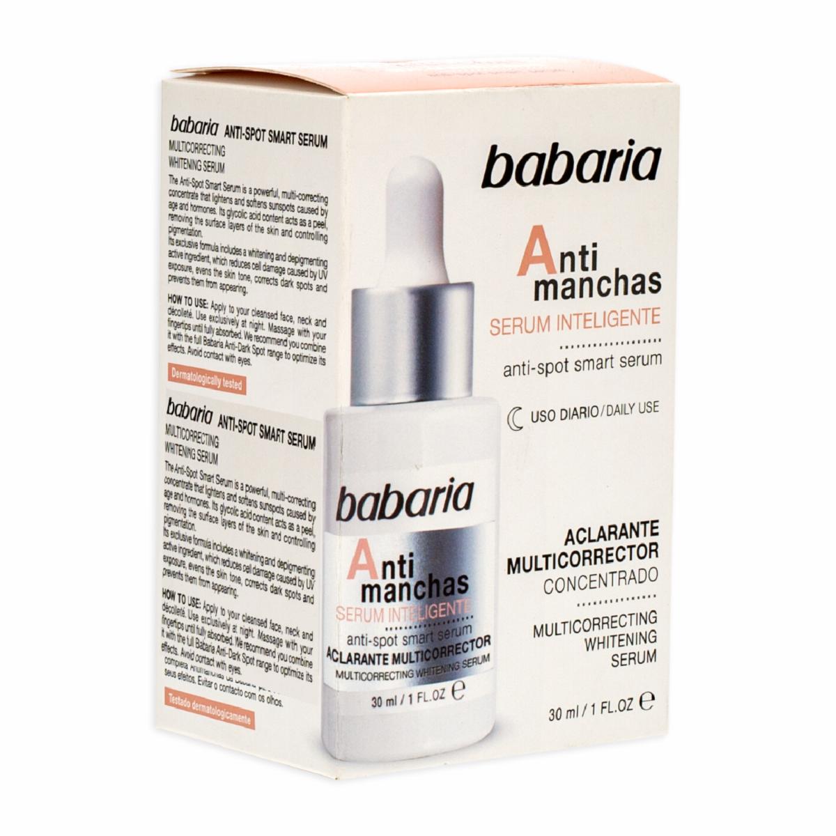 Sérum Facial Inteligente Anti-Manchas BABARIA 30 Ml