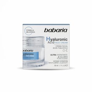 Crema Facial Con Ácido Hialurónico Día Y Noche BABARIA 50 Ml