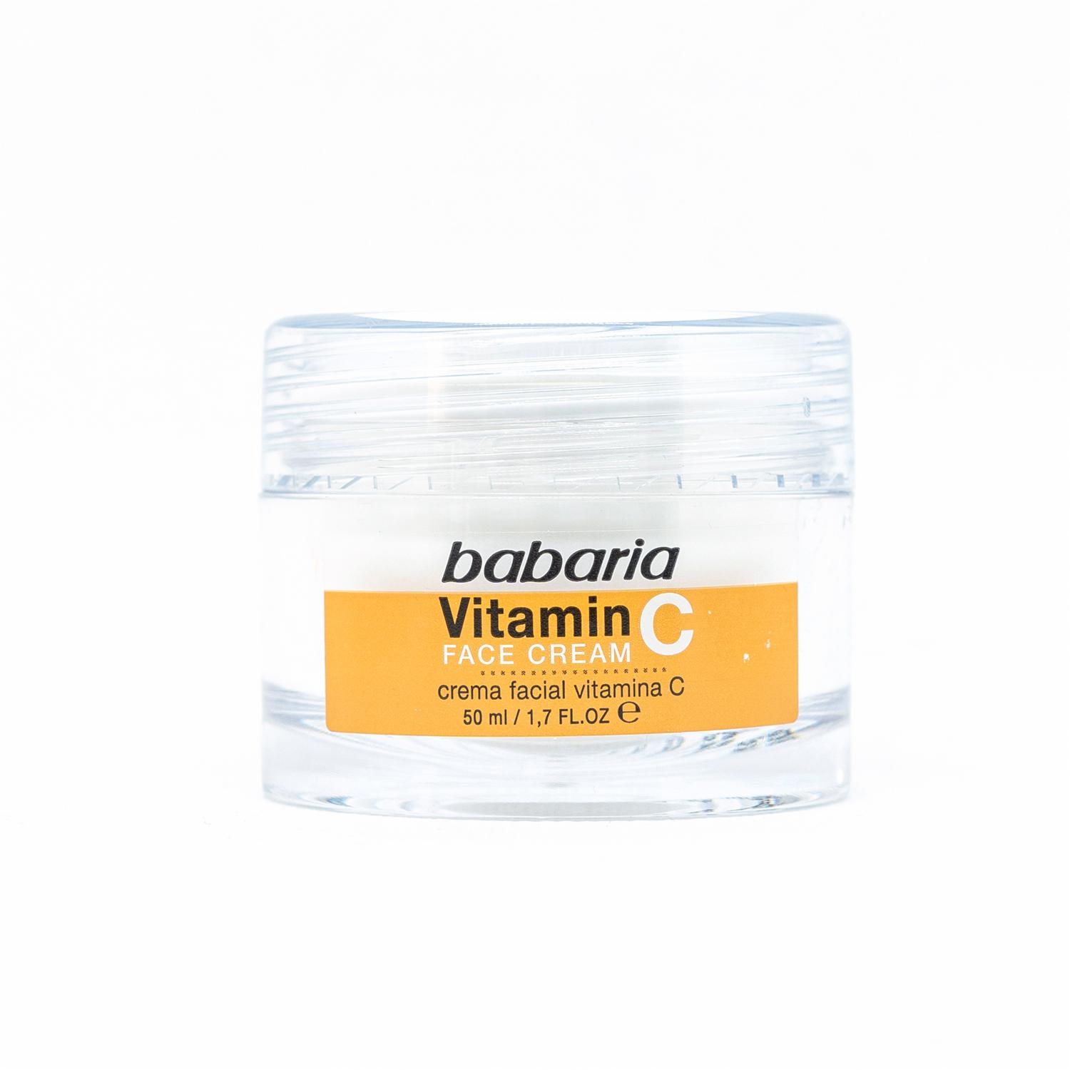Crema Facial Con Vitamina C Día Y Noche BABARIA 50 Ml