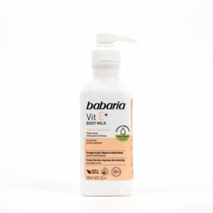 Crema Corporal Con Vitamina E+ BABARIA 500 Ml