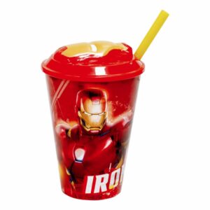 Vaso 3D Con Sorbete Avengers Iron Man STOR 430 ML