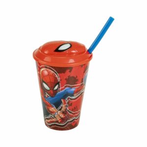 Vaso 3D Con Sorbete Spiderman STOR 430 ML