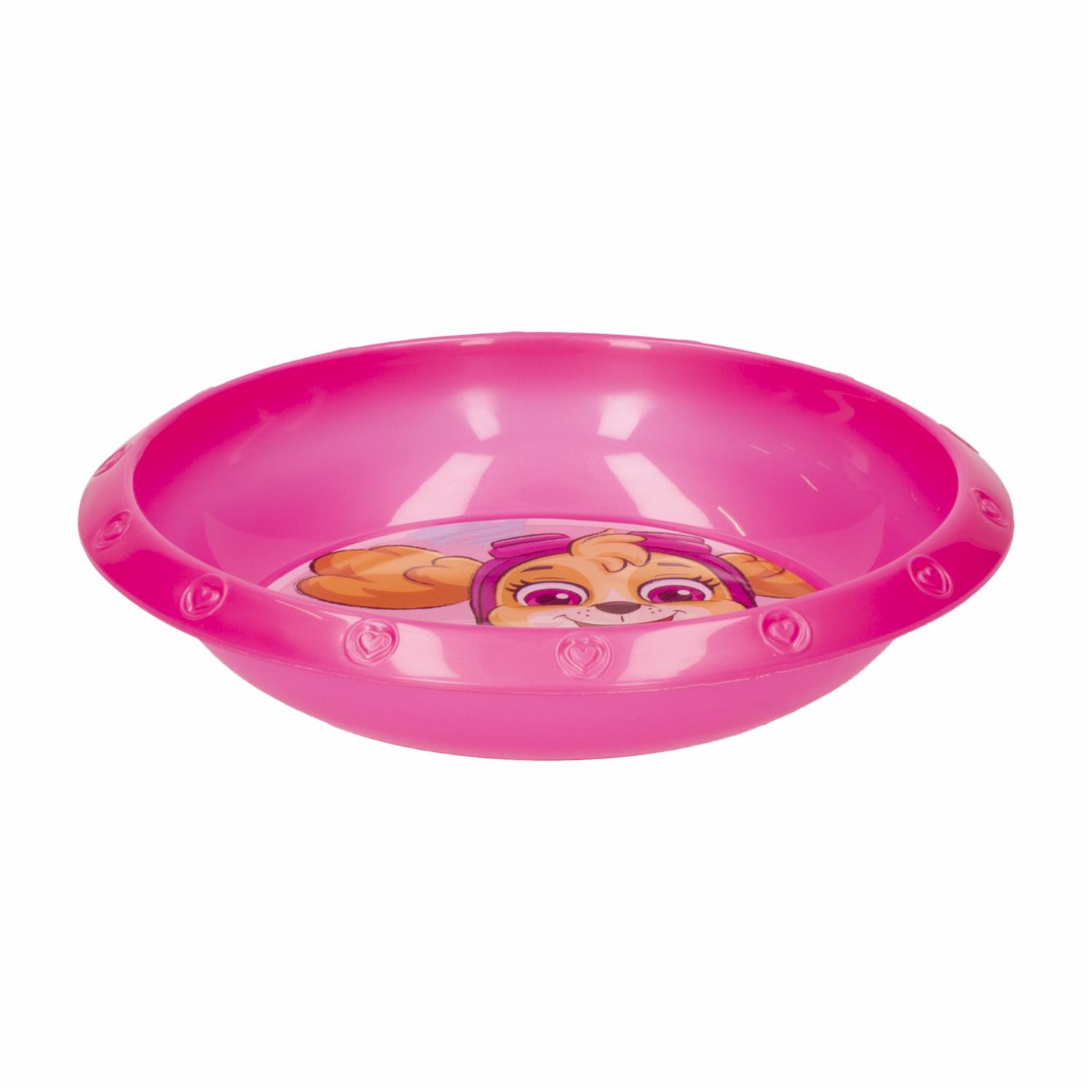 Plato Hondo Infantil Diseño Paw Patrol Niña DISNEY Unidad - Imagen 2