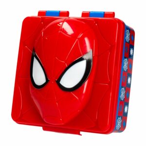 Porta Alimentos 3D Diseño Spiderman Midnight Flyer STOR 1 Pieza