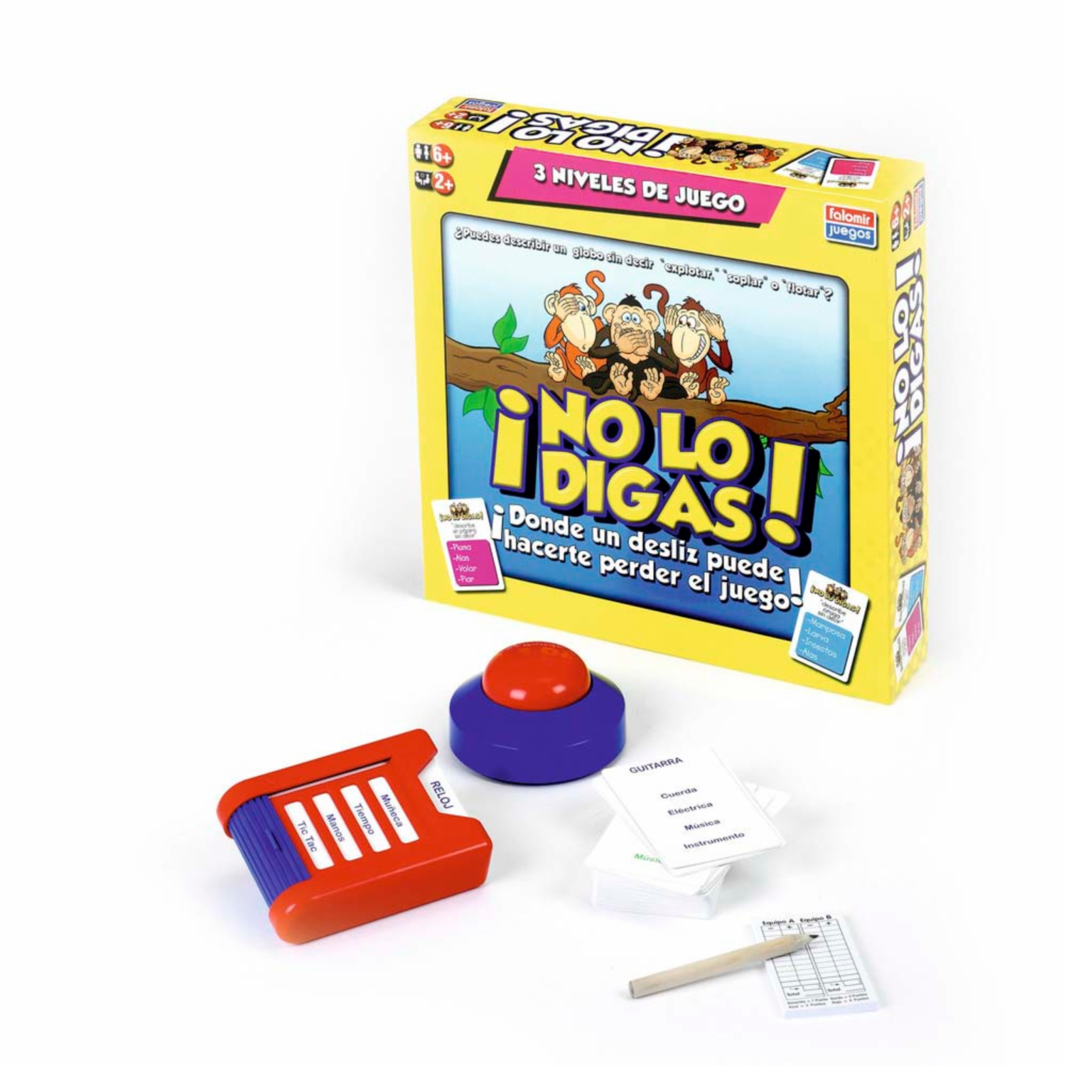 Juego De Mesa No Lo Digas FALOMIR 2+ Jugadores