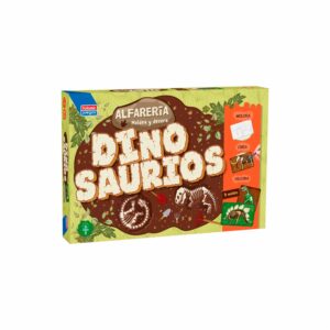 Set De Alfarería Dinosaurios FALOMIR Incluye 8 Moldes