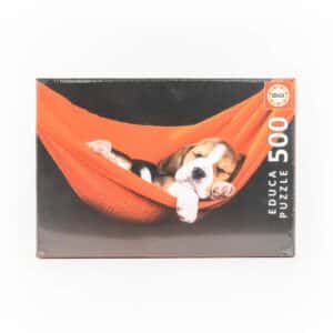 Rompecabezas Durmiendo En La Hamaca EDUCA 500 Piezas