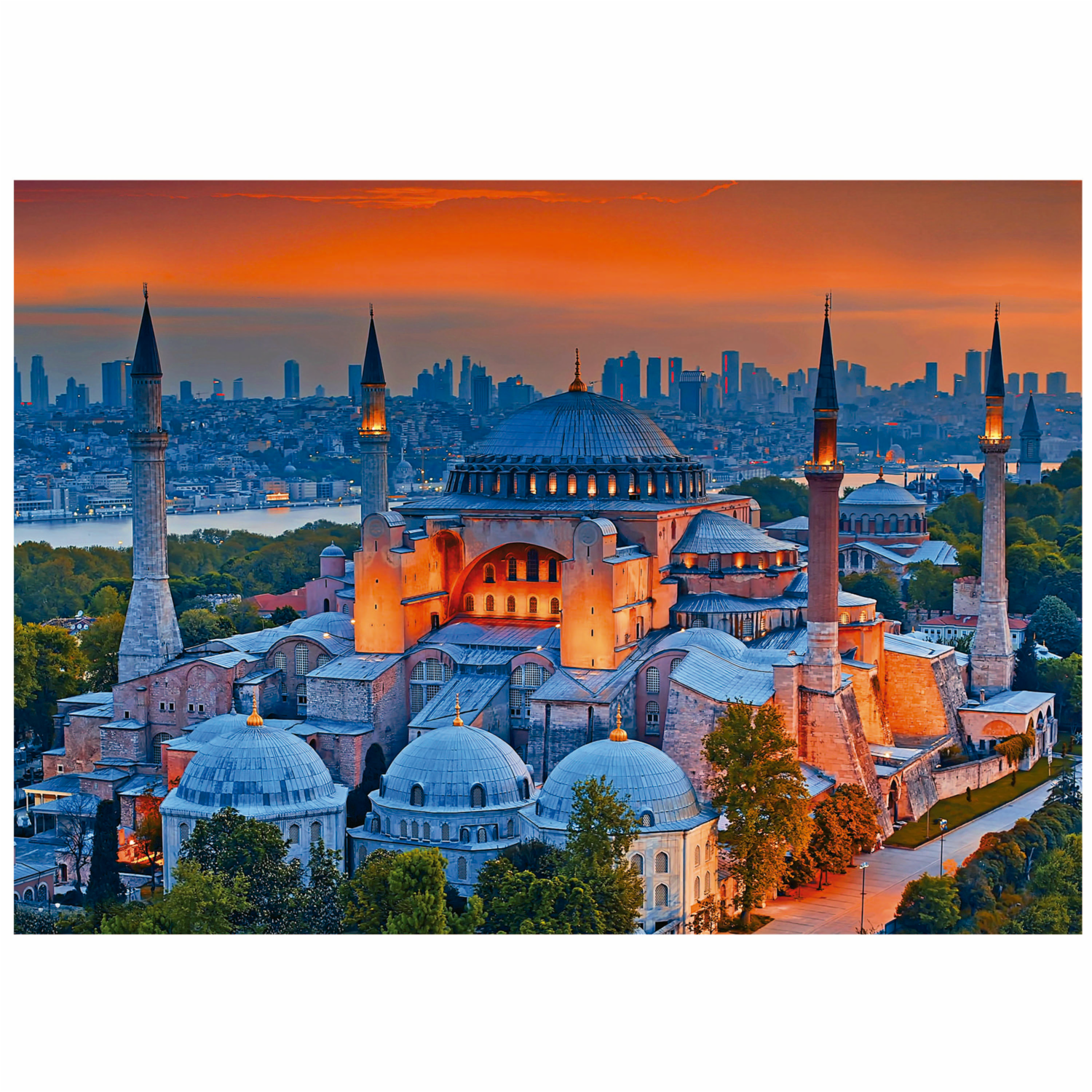 Rompecabezas Mezquita Azul, Estambul EDUCA 1000 Piezas