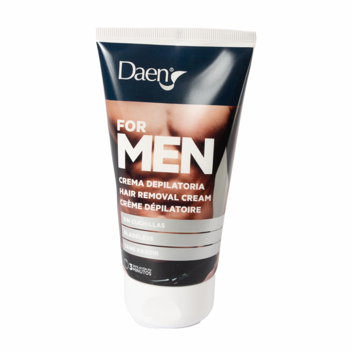 Crema Depilatoria Corporal Para Caballero DAEN 150 Ml
