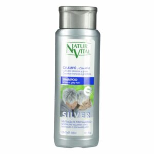 Shampoo Silver Cabellos Blancos NATUR VITAL 300 Ml