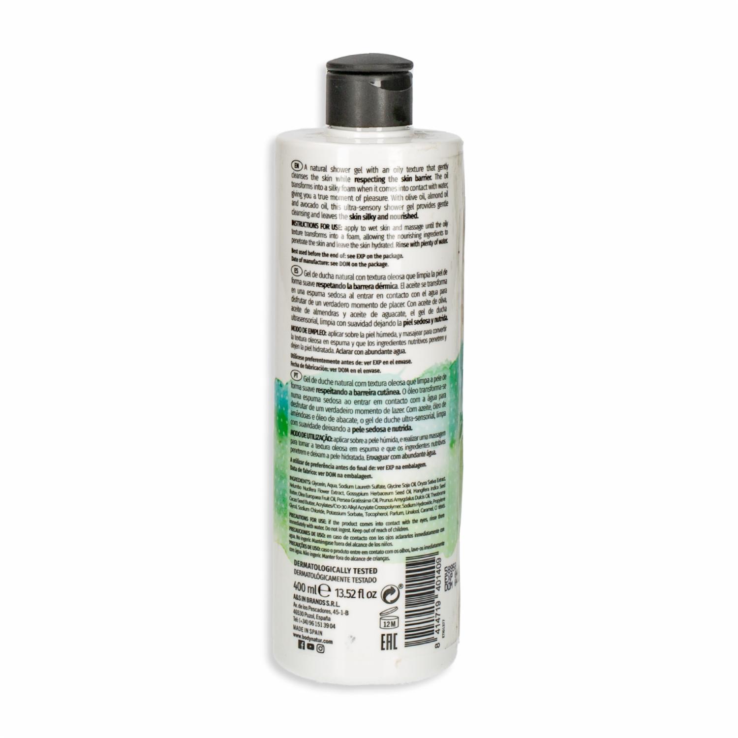Gel De Ducha Dermo Aceite BODY NATUR 400 Ml - Imagen 2
