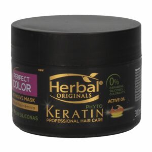 Mascarilla Capilar Con Phyto Keratin Intens Color Perfecto HERBAL 300 Ml