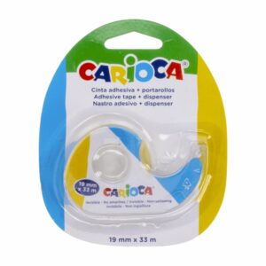 Cinta Adhesiva Blanca CARIOCA Unidad