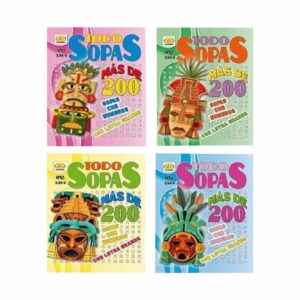 Libro Sopas De Letras MILLA 200 Páginas