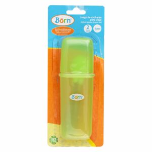 Estuche Viaje Cuchara Punta Suave Bor BÖRN X 2 Uds