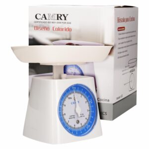 Balanza Cocina Mecanica Blanca CAMRY Unidad