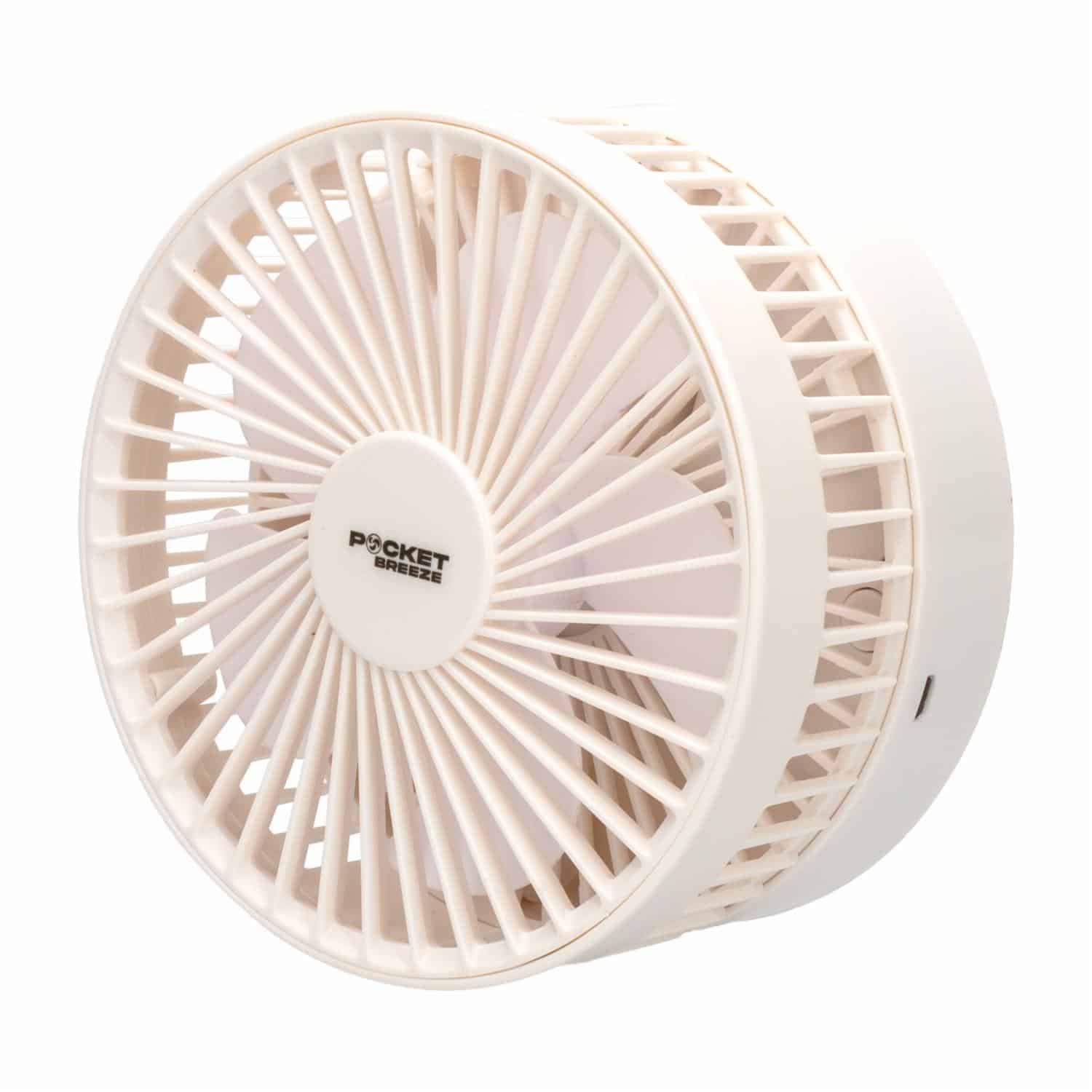 Ventilador Portátil Recargable Y Plegable PREMIER PBF04WH - Imagen 3