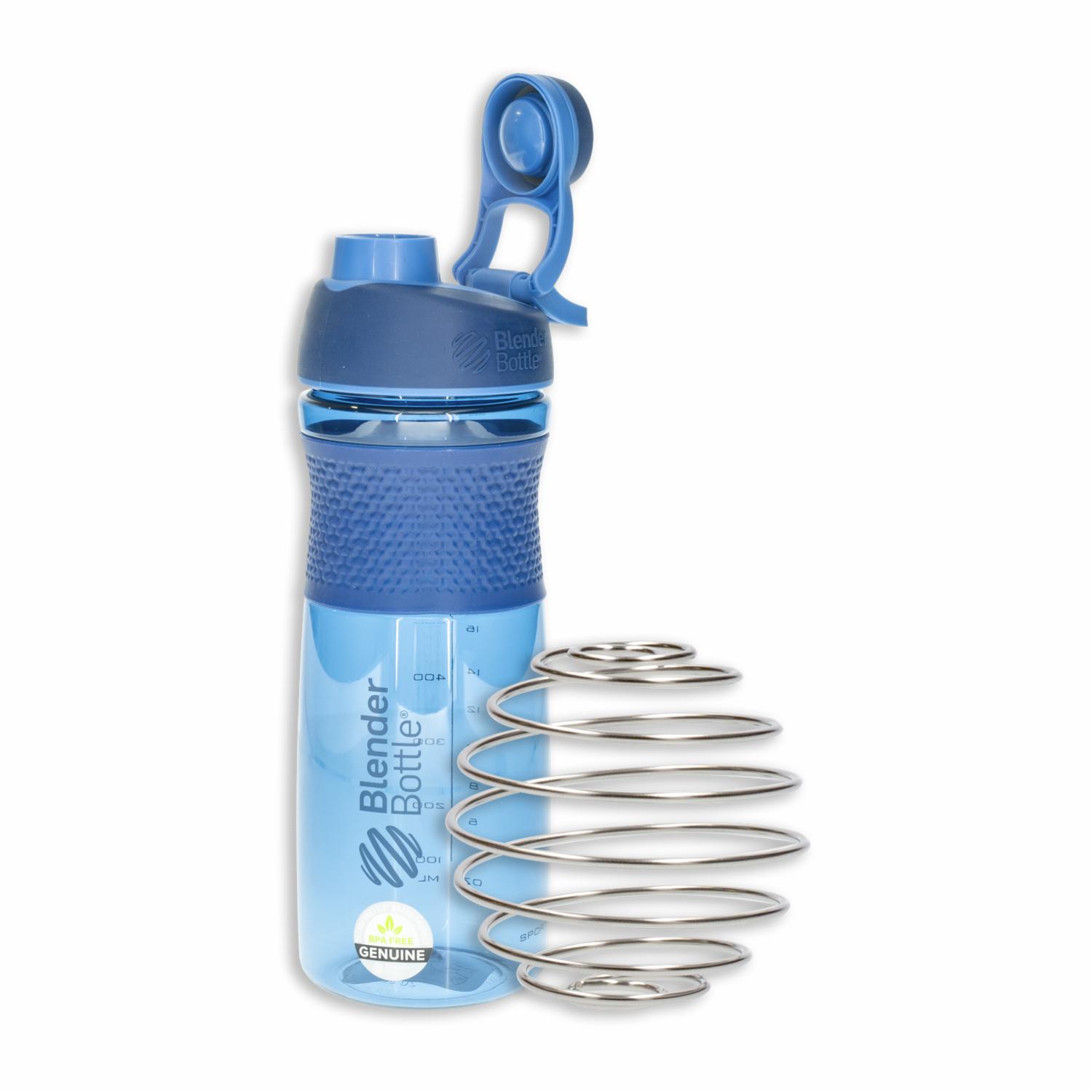 Tomatodo Sportmixer Azul Con Bola Mezcladora BLENDER BOTTLE 820 Ml