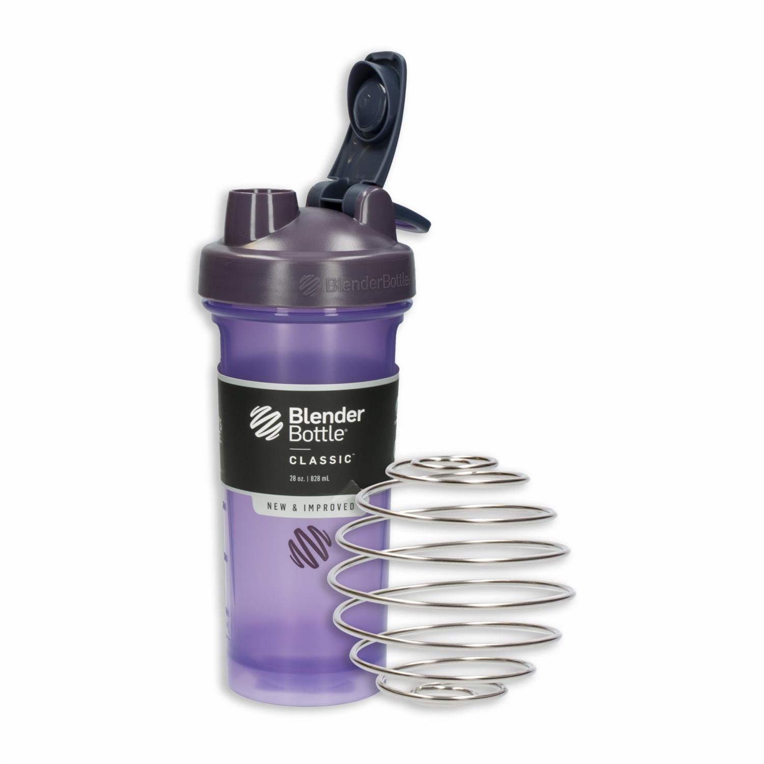 Tomatodo Classic Morada Con Bola Mezcladora BLENDER BOTTLE 828 Ml