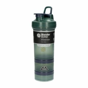 Tomatodo Prostack Verde Con Almacenador De Proteína BLENDER BOTTLE 651 Ml
