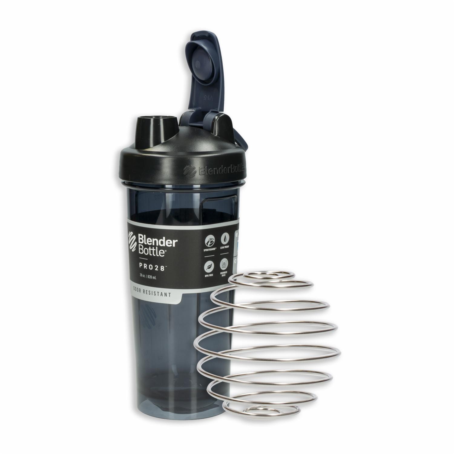 Tomatodo Pro32 Negro Con Bola Mezcladora BLENDER BOTTLE 828 Ml - Imagen 2