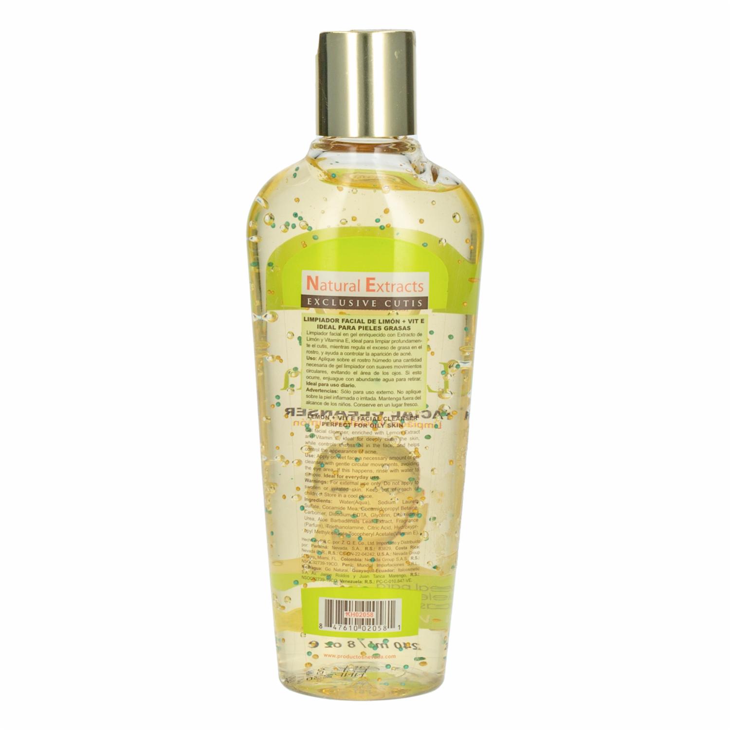 Limpiador Facial Facial Nnp Lemon NEVADA 240 Ml