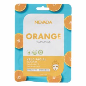 Mascarilla Facial De Con Ácido Hialurónico Naranja NEVADA Unidad