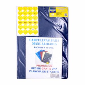 Cartulina De Colores Surtidos BRETINI X15 Uds