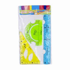 Set Geométrico Flex Fosforescente BRETINI X3 Uds