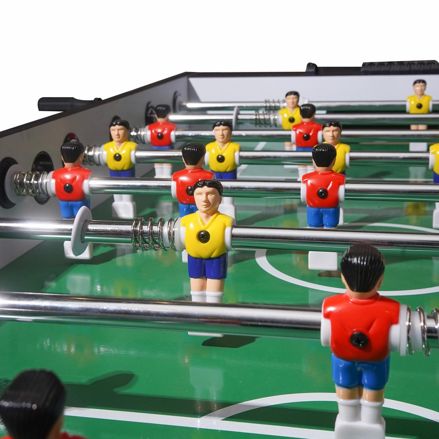 Futbolín Grande EULAND 140 5X77X14 5 CM - Imagen 5