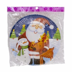 Plato De Papel 19 Cm IMPORTADORA CUMPLEAÑOS X 10 Uds