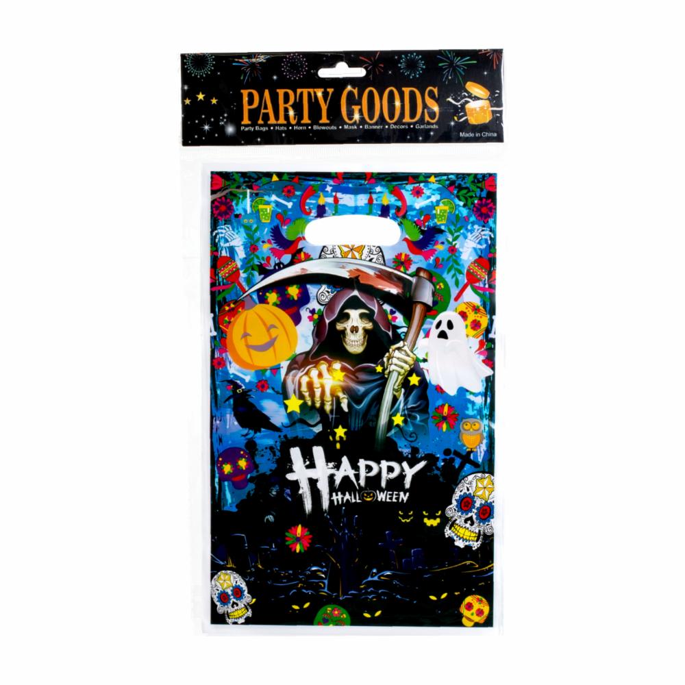 Funda Plástica Halloween Set IMPORTADORA CUMPLEAÑOS X 10 Uds - Imagen 2