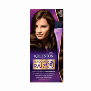 Tinte Capilar Rtu N° 30 Castaño Oscuro KOLESTON Unidad