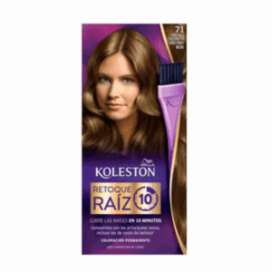 Tinte Capilar N° 71 Rubio Claro Medio KOLESTON Unidad