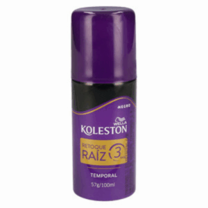 Tinte Capilar Retoque Spray Negro KOLESTON 100 Ml