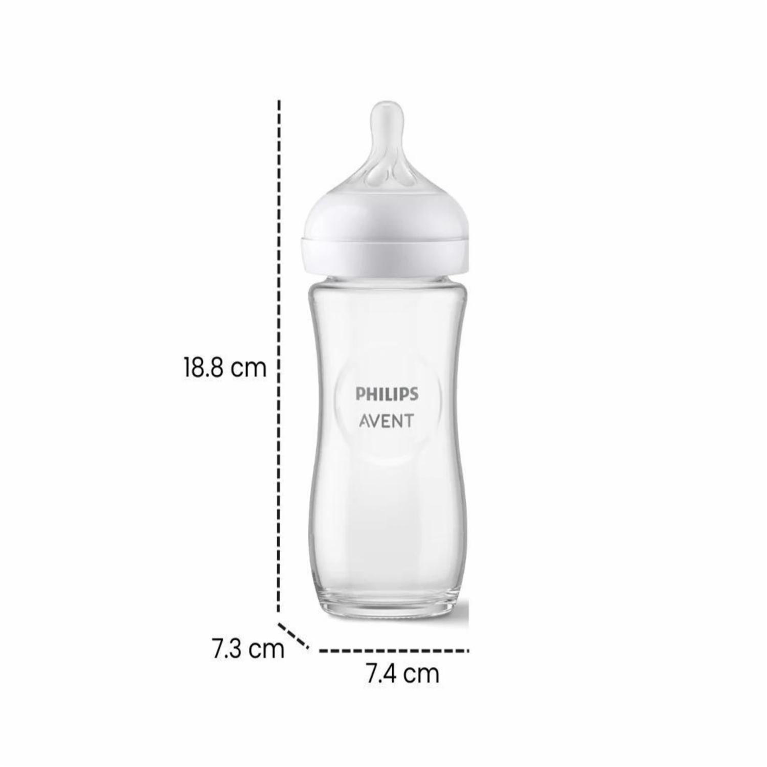 Biberones Natural Response Vidrio PHILIPS AVENT 250 Ml