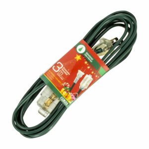 Extensión Cube Taps Navidad Verde INCABLE 3M