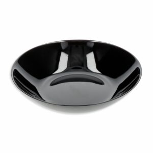 Plato Hondo Zelie Negro LUMINARC 20 Cm