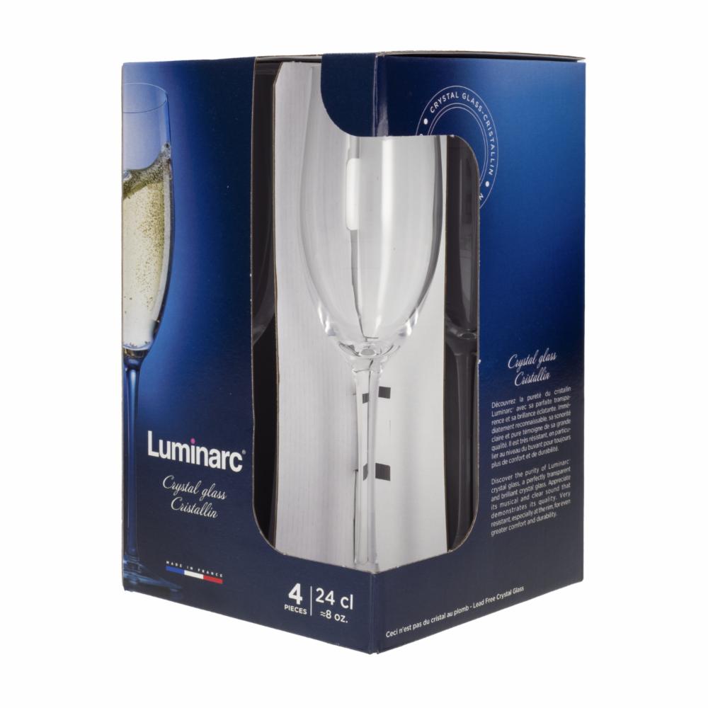 Set De Vasos Largos Menades 4X236 Ml LUMINARC V5994 - Imagen 3