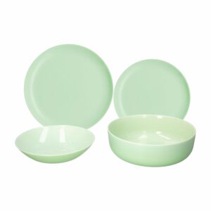 Vajilla 19 Piezas Redonda LUMINARC Diwali Paradise Verde