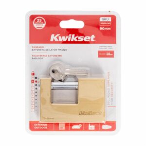 Candado Anti cizalla KWIKSET 90 Milimetros