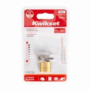 Candado Plano KWIKSET 20 Milimetros