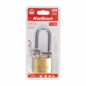 Candado Plano Grande Largo KWIKSET 50 Milimetros
