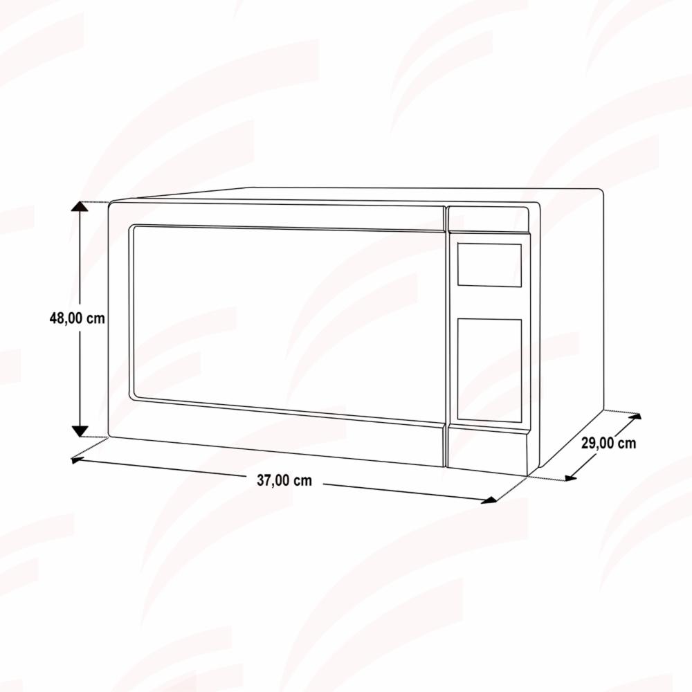 Microondas 10 Niveles De Potencia NN-SB428SRUH PANASONIC 25 Litros - Imagen 4