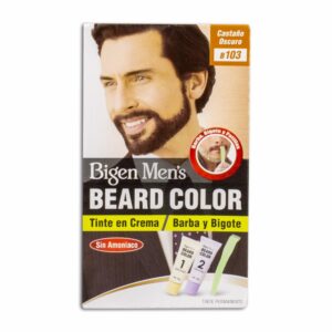 Tinte Para Barba Y Bigote Sin Amoníaco N° B.103 Castaño Oscuro BIGEN MEN'S 1 Kit