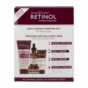 Kit Viajero Anti-Envejecimiento X4 RETINOL Paquete