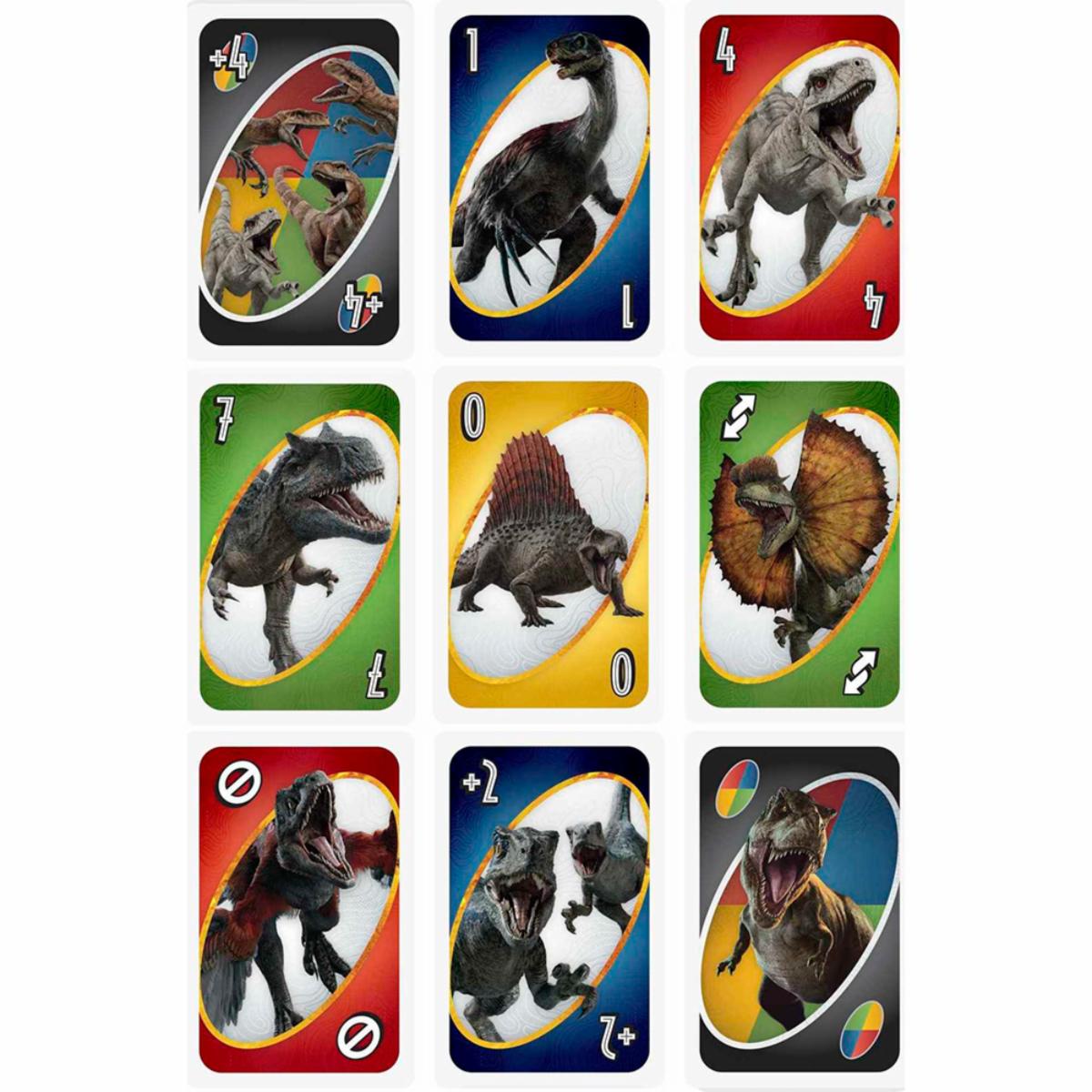 Cartas Uno JURASSIC WORLD Jurassic World
