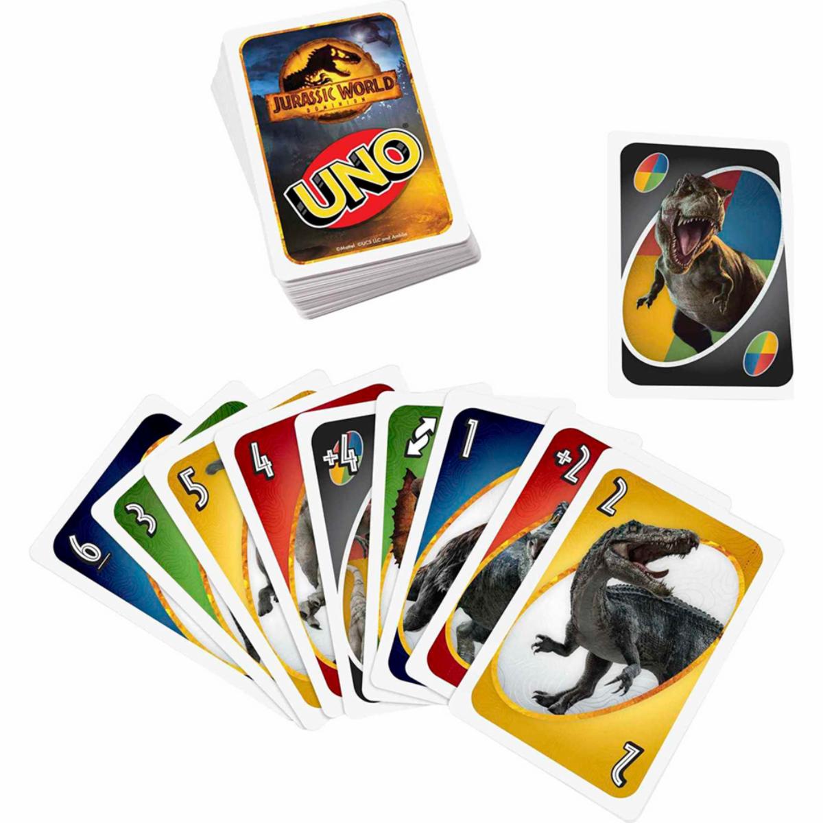 Cartas Uno JURASSIC WORLD Jurassic World