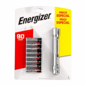 Pack Max AA + Linterna Metálica ENERGIZER 8 Pilas