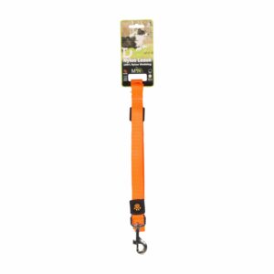 Correa Para Perro De Nylon Color Naranja DOCO Talla Mediano
